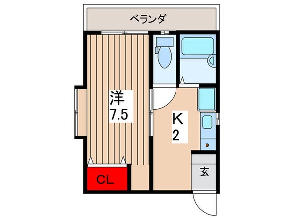 ロッキー毛呂山の物件間取画像